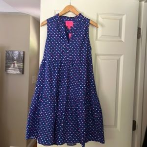BNWT Lilly Pulitzer Dress! Perfect! Lined, sleeveless, pockets. Fabulous!